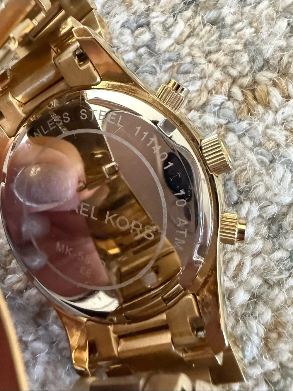 Michael Kors Women’s Layton Glitz Gold Watch MK5830